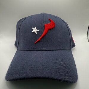 New Era Houston Texans Hat. Pop Texan logo, style 39Thirty, size Large-XLarge